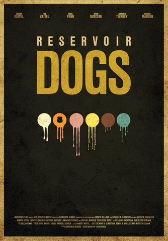 Reservoir Dogs - Hollywood Quentin Tarantino - Posters