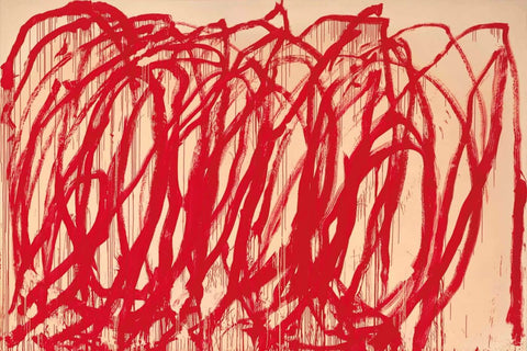 Cy Twombly - Modern Abstract Painting by Henry