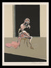 Set Of 3 Three Perspectives - Francis Bacon - Premium Quality Framed Canvas (24 x 11 inches) Final Size