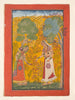 Indian Miniature Art - Vasanti Ragini, Garland of Musical Modes - Canvas Prints