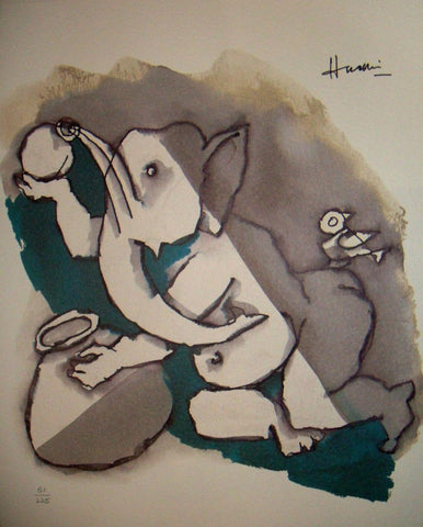 Ganapathi - Posters by M F Husain
