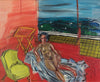 Nude In The Studio de Vence (Nu dans l Atelier de Vence) - Raoul Dufy - Canvas Prints