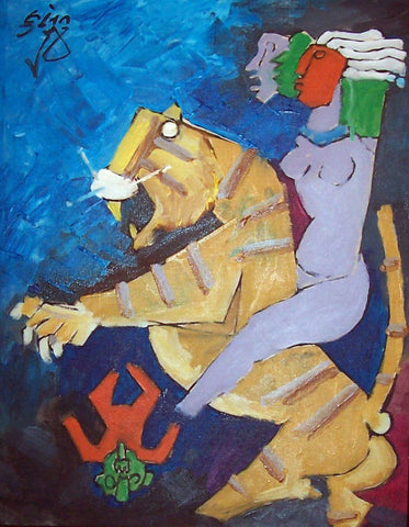 Durga by M F Husain