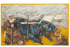 Dada Abdul With Horses - Art Prints
