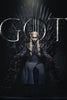 Daenerys Targaryen - Iron Throne - Art From Game Of Thrones - Art Prints