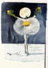 Dance Of The Dandelion - Salvador Dali Painting - Framed Prints