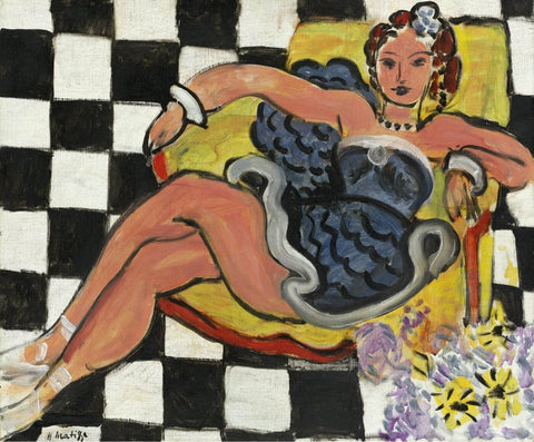 Dancer On A Chair (Danseuse Dans Le Fauteuil) - Henri Matisse by Henri Matisse