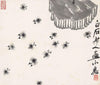 Dancing Bees - Qi Baishi - Modern Gongbi Chinese Painting - Framed Prints