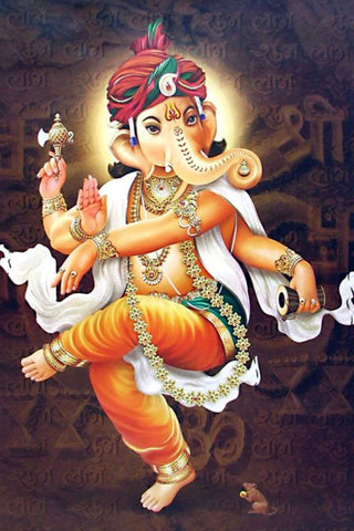 Dancing Ganesha - Posters