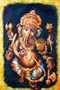 Dancing Ganesha Painting - Large Art Prints