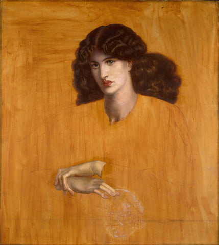 La Donna Della Finestra (The Lady of Pity) - Canvas Prints by Dante Gabriel Rossetti
