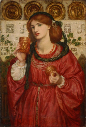 The Loving Cup - Canvas Prints by Dante Gabriel Rossetti