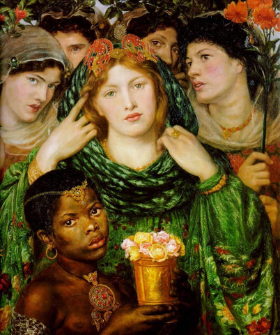 The Beloved - Canvas Prints by Dante Gabriel Rossetti