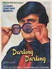 Darling Darling - Dev Anand - Bollywood Hindi Movie Poster - Canvas Prints
