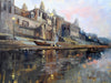 Dawn In Benaras (The Holy City of Varanasi) Painting - Art Prints