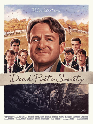 Dead Poets Society - Robin Williams - Tallenge Hollywood Poster Collection by Ryan