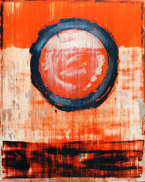 Deconstrcuted Bullseye - Abstract Art Painting - Large Art Prints