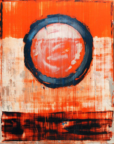 Deconstrcuted Bullseye -  Abstract Art Painting - Canvas Prints