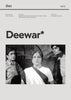 Deewar - Amitabh Bachchan - Bollywood Hindi Movie Art Poster - Canvas Prints
