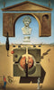 Dematerialization Near The Nose Of Nero ( Desmaterialización cerca de la nariz de Nero) - Salvador Dali Painting - Surrealism Art - Large Art Prints