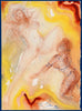 Two Women, One Legs Spread Out, The Other Kneeling (Dos mujeres, una pierna abierta, la otra arrodillada) - Salvador Dali Painting - Surrealism Art - Art Prints