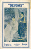 Devdas - Kundan Lal Saigal - 1935 Classic Hindi Movie Handbill Poster - Posters