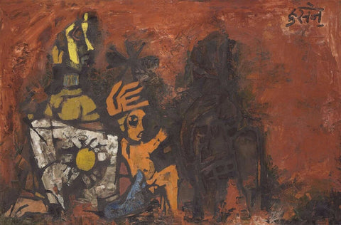 Devi I (1961) by M F Husain