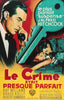 Dial M For Murder (French Release) - Alfred Hitchcock - Classic Hollywood Suspense Movie Vintage Poster - Framed Prints