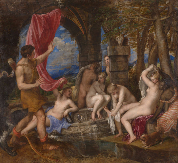 Diana and Actaeon by Titian | Tallenge Store | Buy Posters, Framed Prints & Canvas Prints