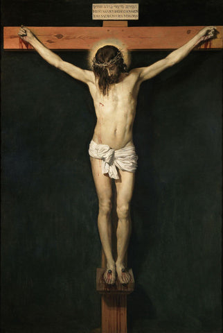 Christ Crucified - Diego Velázquez – Christian Art Painting by Diego Velazquez