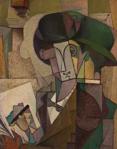 Portrait of Adolfo Best Maugard - Posters by Diego Rivera