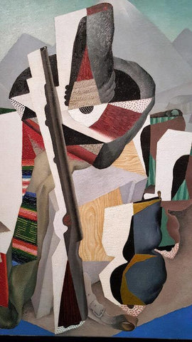 Zapatist Landscape - Large Art Prints by Diego Rivera