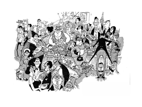 Dinner Party - Art Prints by Mario