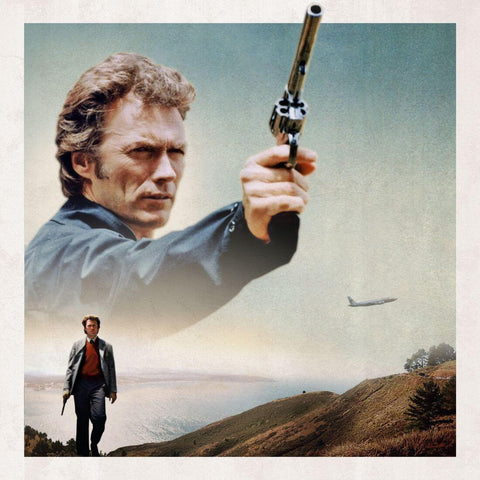 Dirty Harry - Clint Eastwood - Hollywood Cult Classic Action Movie Poster - Large Art Prints