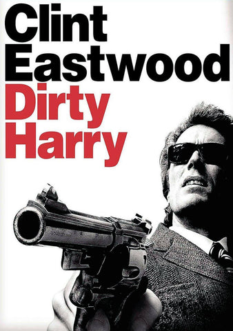 Dirty Harry - Clint Eastwood (Dirty Harry Series)- Hollywood Classic Action Movie Poster - Canvas Prints