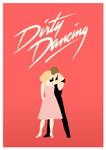 Dirty Dancing - Hollywood English Musical Movie Minimalist Poster by Tim