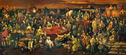 Discussing The Divine Comedy With Dante - Art Prints