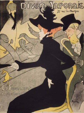 Divan Japonais - Posters by Henri de Toulouse-Lautrec