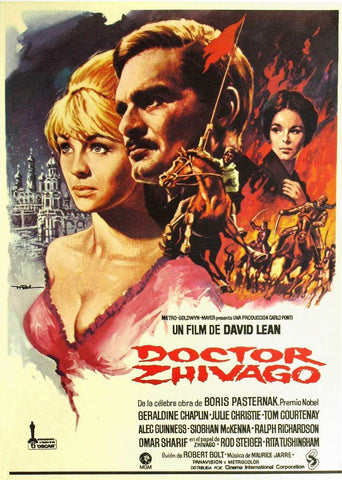 Doctor Zhivago - Tallenge Hollywood Movie Poster Collection - Canvas Prints