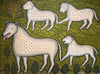 Dogs And Pups - Morris Hirshfield - Folk Art Painting - Canvas Prints