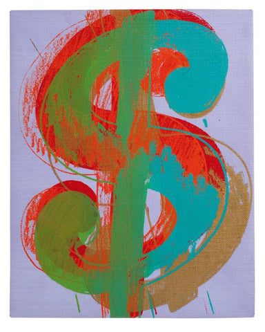 Dollar II by Andy Warhol