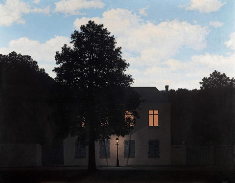 Dominion Of The Lights, 1961 (L'Empire des Lumieres) - Rene Magritte - Surrealist Art Painting - Canvas Prints