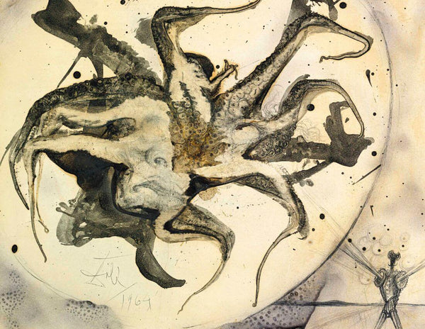 Don Quixote Recalls The Cave Of Montesinos - Salvador Dalí Art Painting - Art Prints