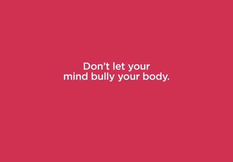 Dont Let Your Mind Rule Your Body - Art Prints by Tallenge Store
