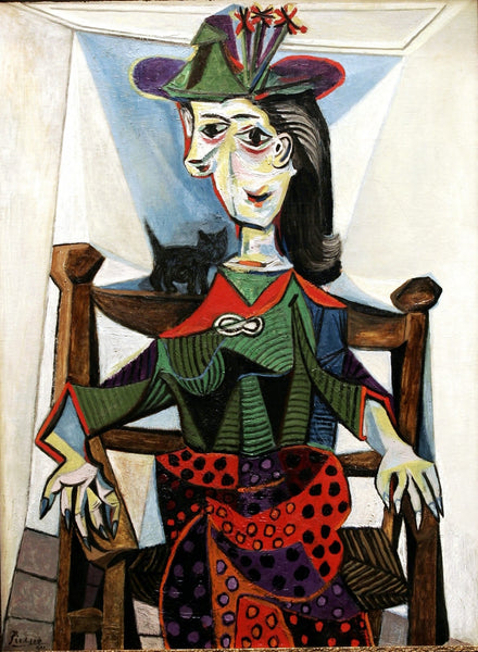 Dora Maar Au Chat by Pablo Picasso | Buy Posters, Frames, Canvas