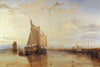 Dort or Dordrecht: The Dort Packet-Boat from Rotterdam Becalmed - Canvas Prints