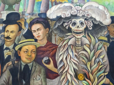 Dream of a Sunday Afternoon in Alameda Park - Diego Rivera - Posters