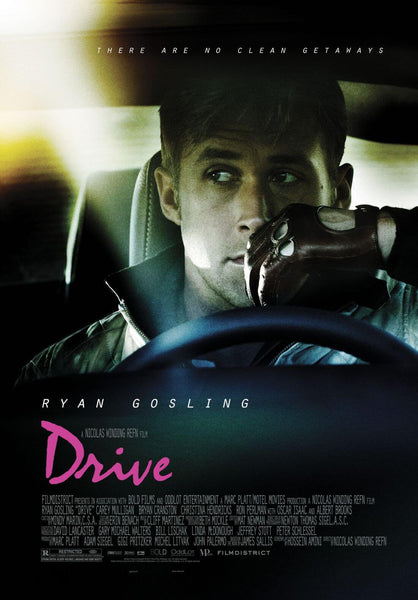 Drive - Ryan Gosling - Hollywood English Action Movie Poster - Canvas Prints