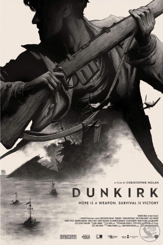Dunkirk - Christopher Nolan - Hollywood War Classics Graphic Movie Poster. - Posters by Kaiden Thompson