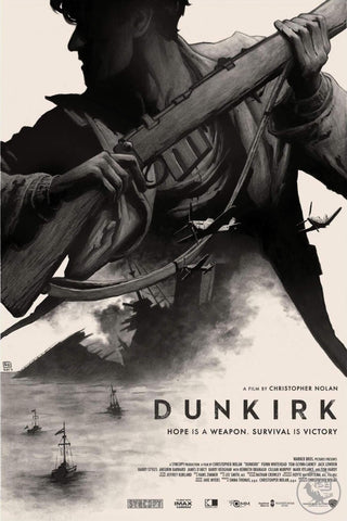 Dunkirk - Christopher Nolan - Hollywood War Classics Graphic Movie Poster. by Kaiden Thompson